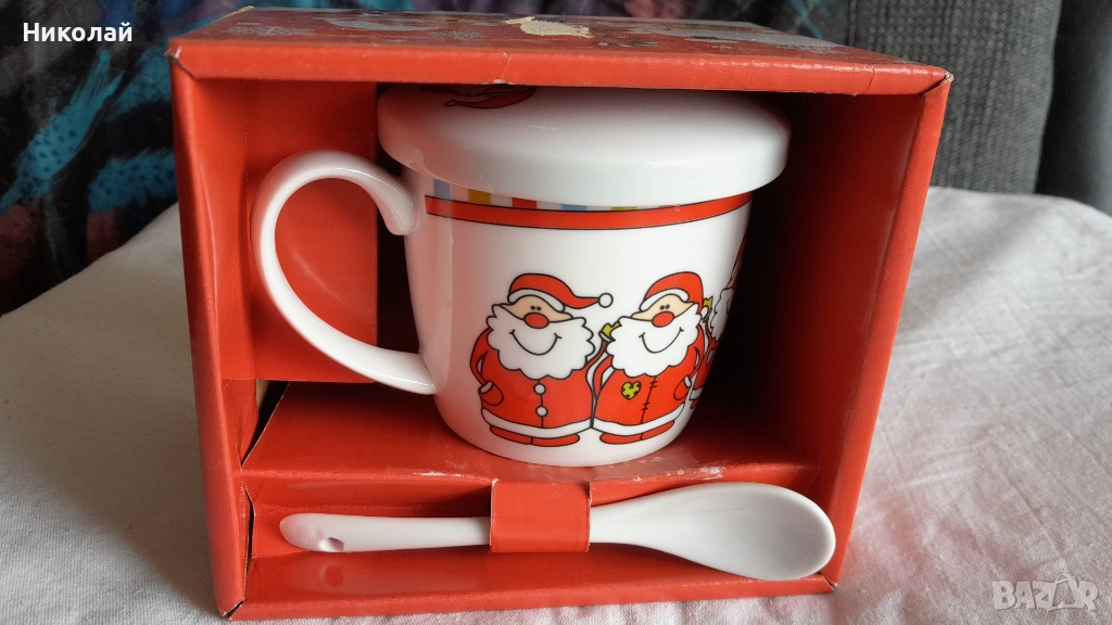 Коледна чаша подарък, снимка 1