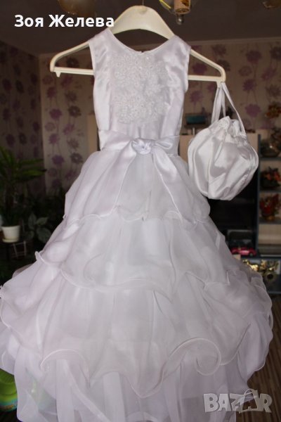 Детска шаферска рокля, снимка 1