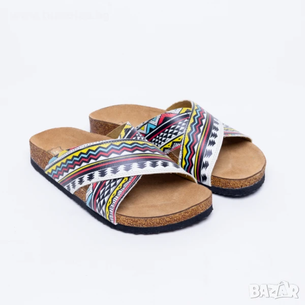 🥁 Намаление - Летни ортопедични чехли с велурена стелка | Марка Tuasolea, снимка 1