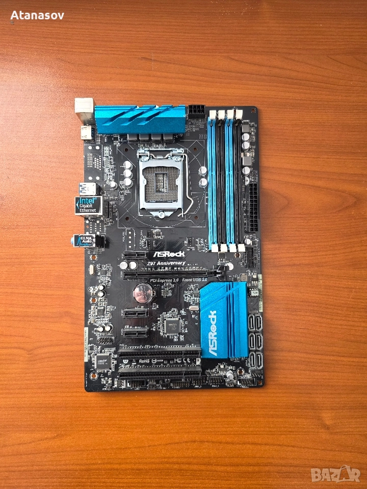 Asrock Z97 Annicersary сокет 1150., снимка 1