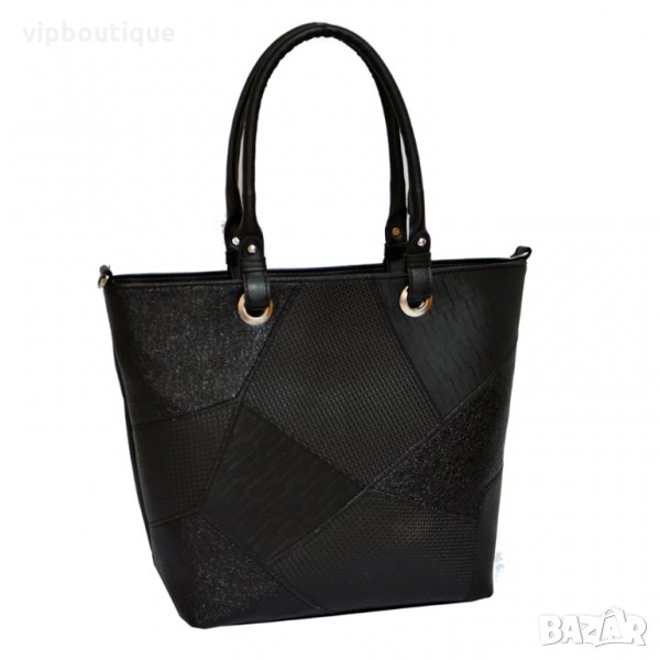 Черна Дамска Чанта, снимка 1