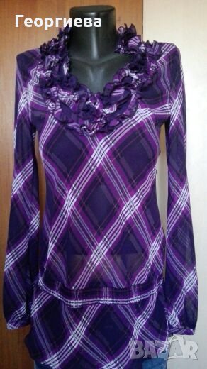 Ефирна лилава туника Esprit👗🍀S, M👗🍀 арт.115, снимка 1