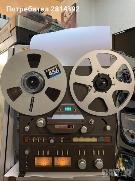 Студиен Ролков Магнетофон Дек TEAC TASCAM 32 двупистов професионален ролков дек, снимка 1