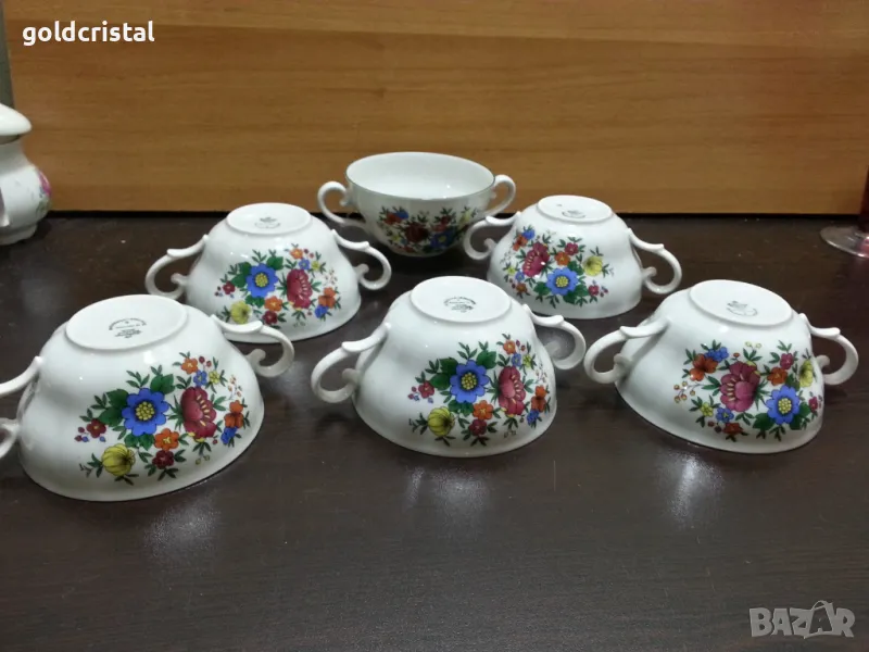 Стар немски порцелан купички , снимка 1