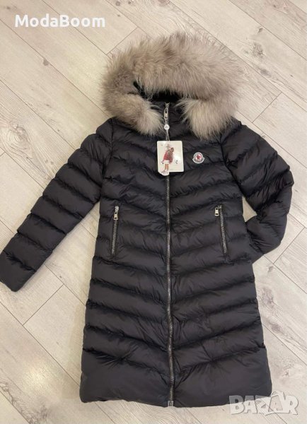 💯Moncler стилно дамско дълго черно зимно яке Монклер 💯 , снимка 1