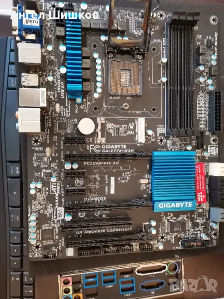 Дънна платка Z77 Gigabyte GA-Z77X-D3H rev.1.1 Socket 1155, снимка 1