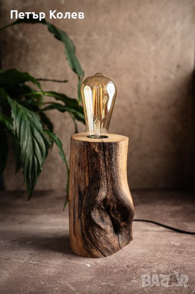 Дървени свещи ,маси ,лампи и декоративни изделия от рециклиран материа, снимка 1