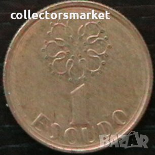 1 ескудо 1987, Португалия, снимка 1