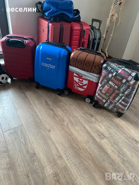 малък куфар с колелца , снимка 1