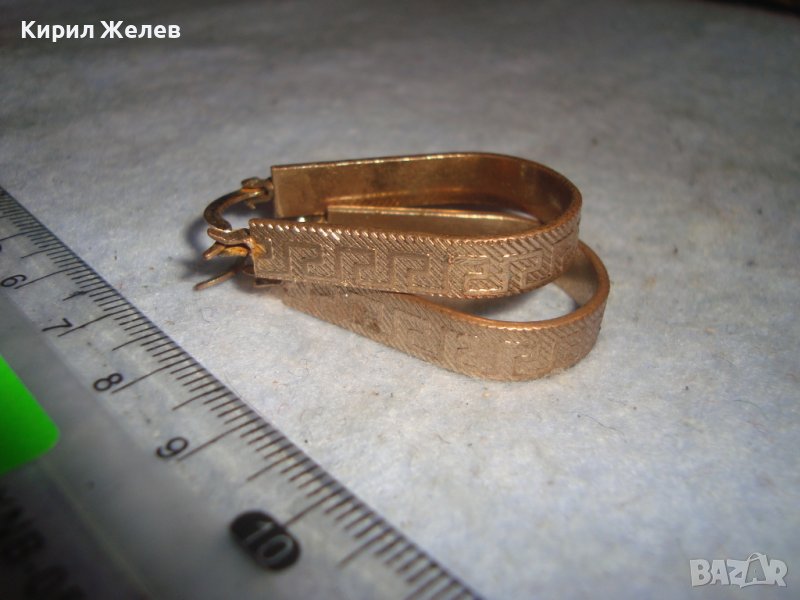 СТАРИ ПОЗЛАТЕНИ ДИЗАЙНЕРСКИ ВЕРСАЧЕ ФЕШЪН АРТ ОБЕЦИ 3829, снимка 1