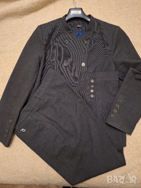 Дамски костюм Росси,номер 50,сив, снимка 1