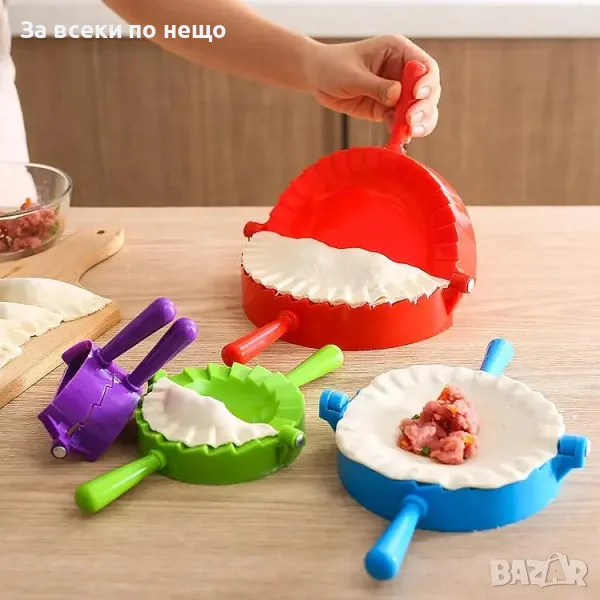 Комплект от 4 броя форми за кнедли, снимка 1