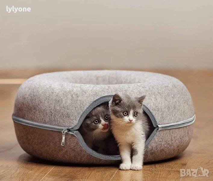Нов Тунел за игра и скривалище за котки * Котка * Легло * Къща * Хралупа - Размери, снимка 1