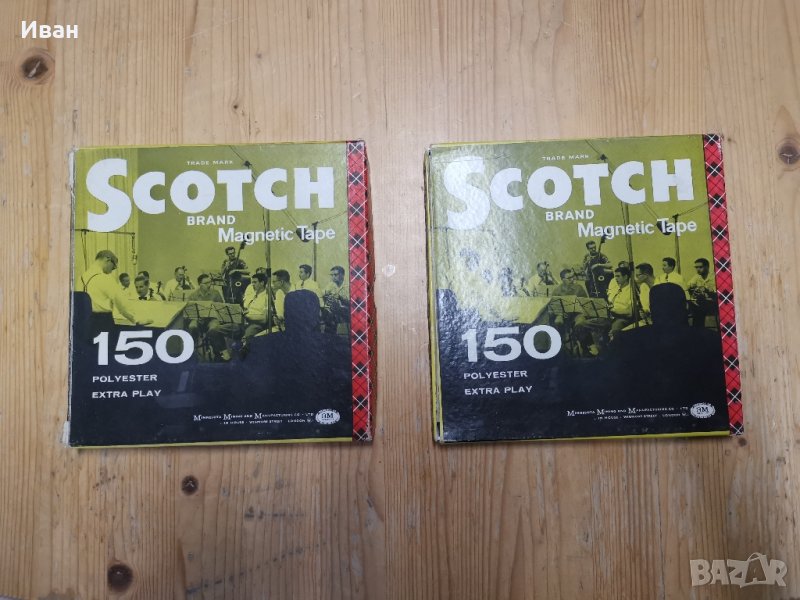 Ролки 18 см Scotch с лента, снимка 1