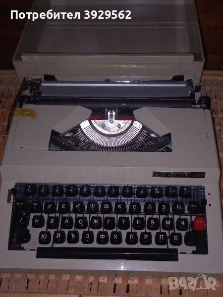 Стара РАБОТЕЩА пишеща машина, снимка 1