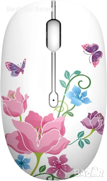 TENMOS M101  Сладка, безжична, компютърна мишка с USB приемник, снимка 1