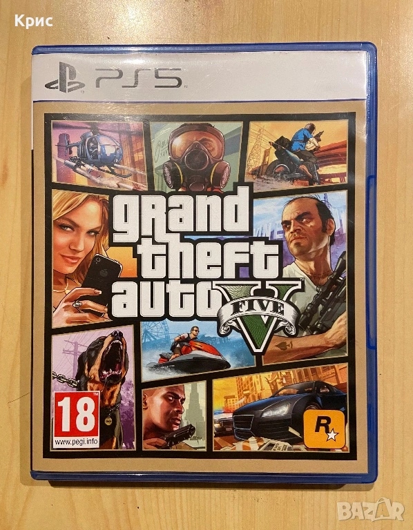 Игра За PS5 GTA 5, снимка 1