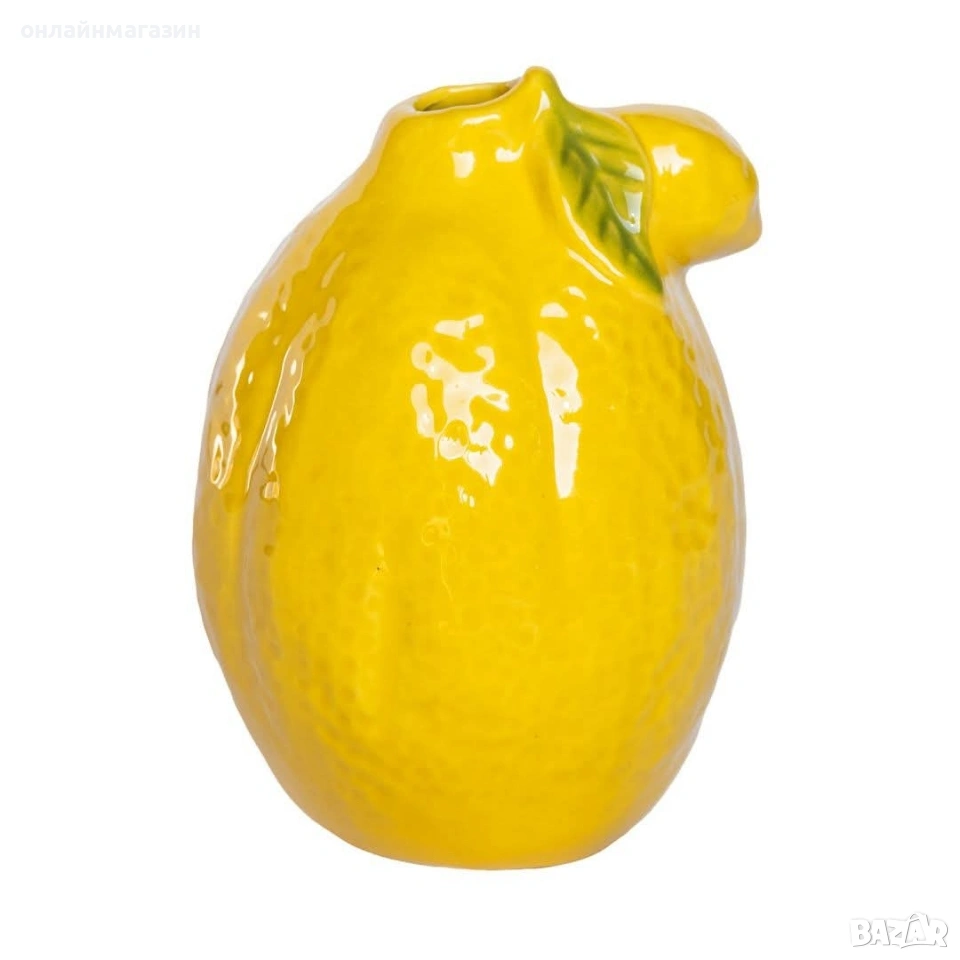 Керамична ваза Лимон, снимка 1
