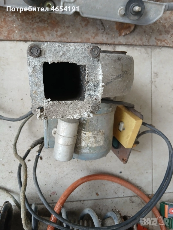 Електромотор с турбина , снимка 1