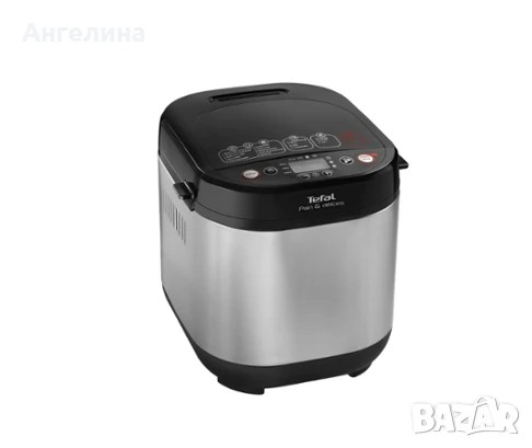 Хлебопекарна, Tefal PF240E38, Pain Plaisir, Breadmaker, 500/750/1 kg, 20 programs, black/Inox, 720W,, снимка 1