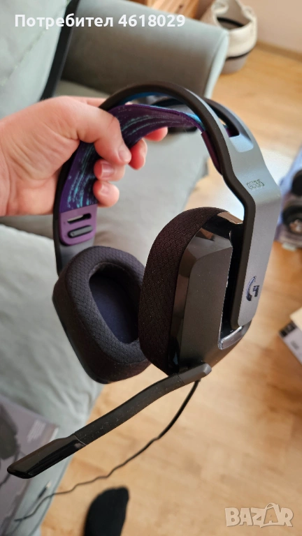 Геймърски слушалки Logitec G335, снимка 1