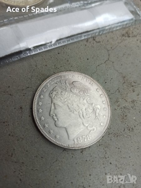 Монета Монети Американски Долар Silver Dollar Liberty 1796 1878 .. 8бр за 25 лв , снимка 1