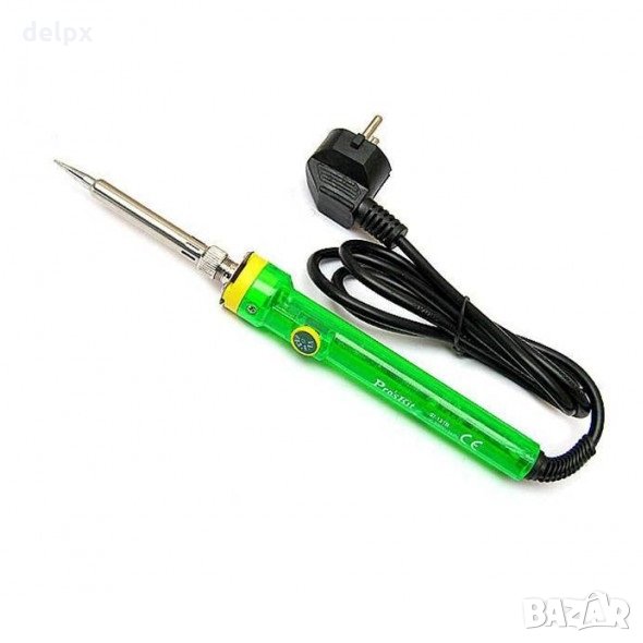 Поялник Proskit права човка, керамичен нагревател, регулируем, 220VAC, 80W, снимка 1