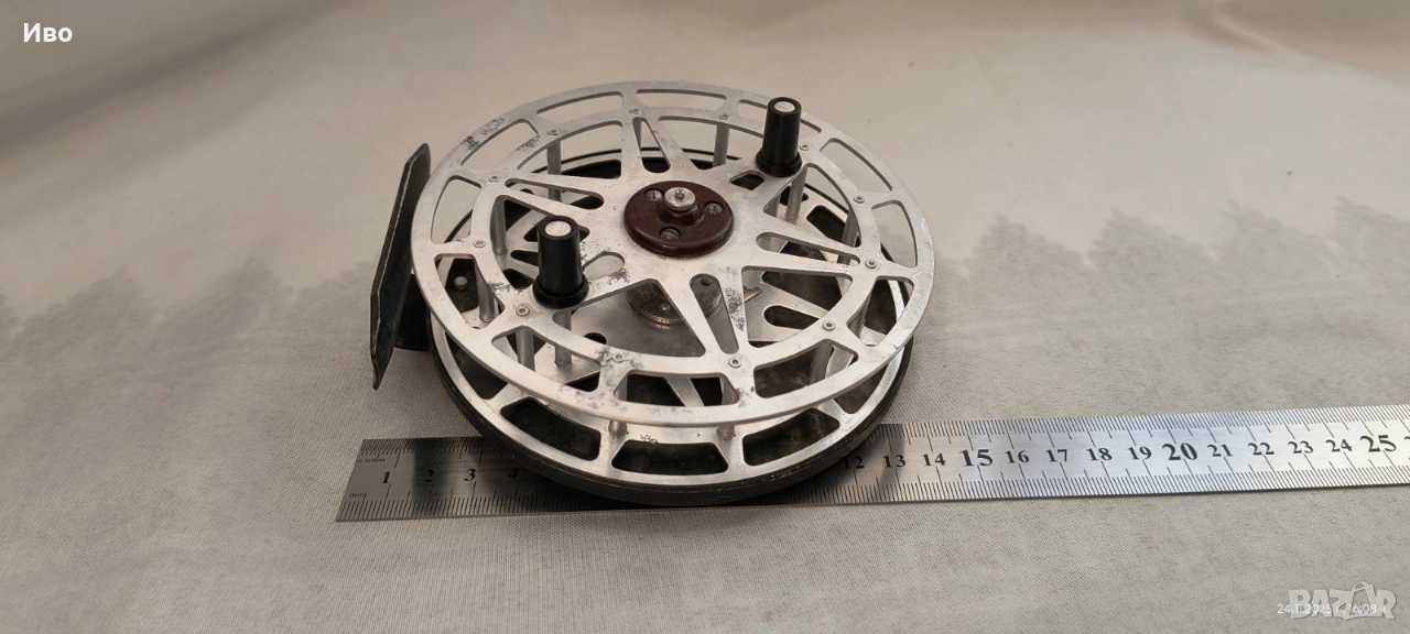 Голяма руска макара катушка тип мухарка , снимка 1