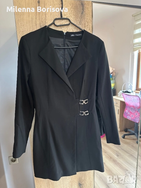 Рокля тип сако Zara, снимка 1