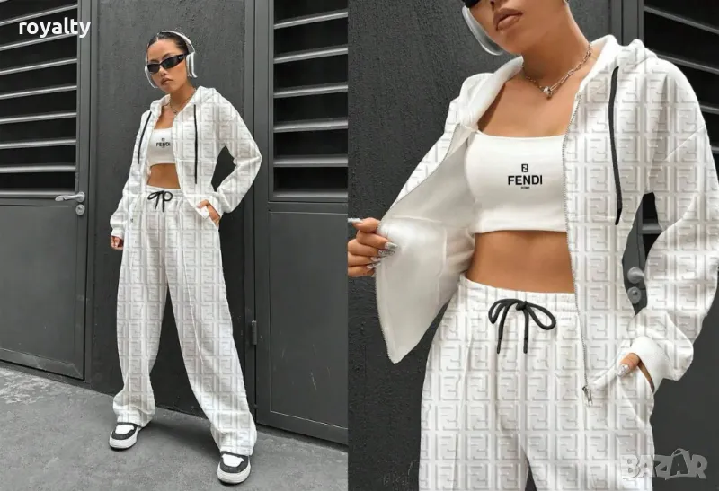 Fendi дамски комплекти от три части Два цвята , снимка 1