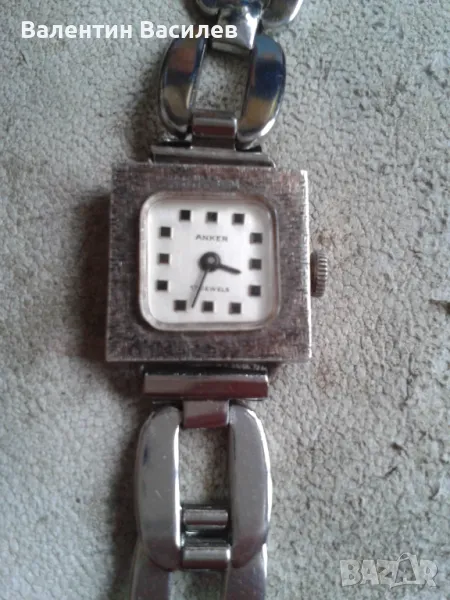 Сребърен швейцарски ръчен часовник, снимка 1