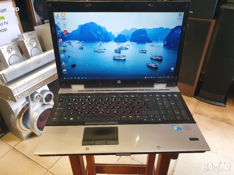 💻 15,6" лаптоп HP EliteBook 8540p RAM - 4GB, HDD- 250GB. Преинсталиран, готов за употреба. Батерият, снимка 1