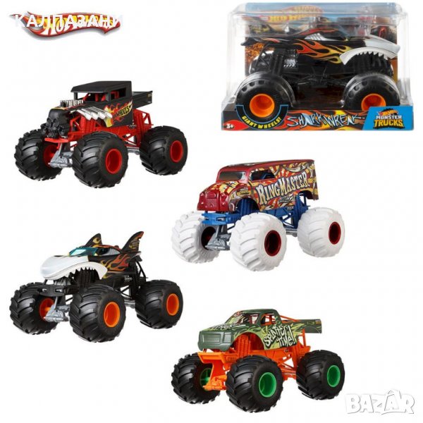Hot Wheels Голямо бъги Monster 1:24 асортимент FYJ83, снимка 1