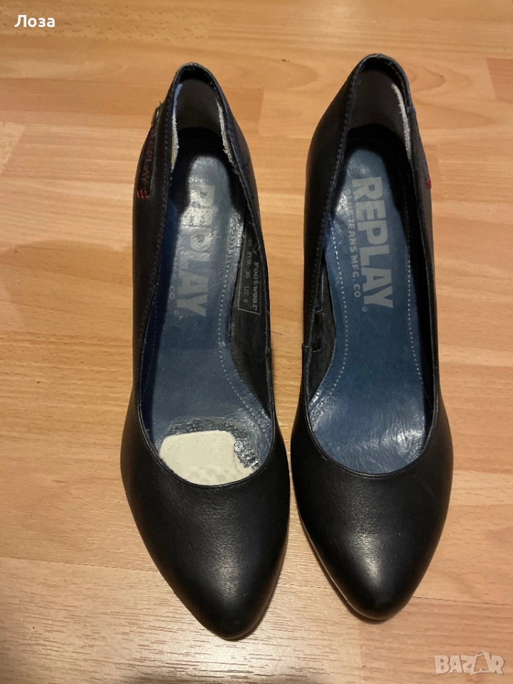 Дамски кожени обувки Replay - original, снимка 1