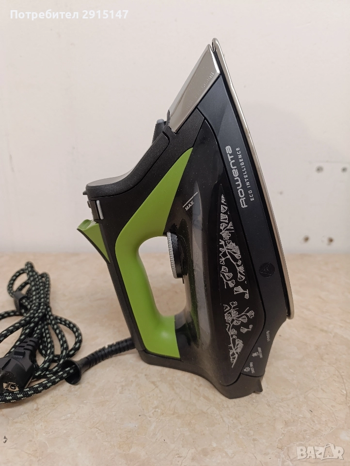 Парна ютия Rowenta (DW6330D1) Eco Intelligence 2270 - 2700 W, снимка 1