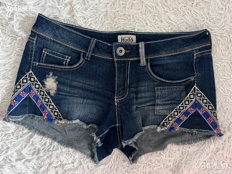 Дънкови къси панталонки, снимка 1