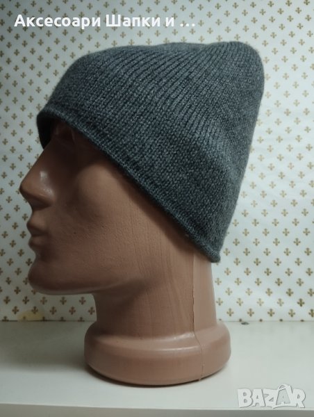 Мъжка плетена шапка - мпш1, снимка 1