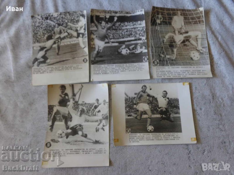 5 Стари Футболни снимки-XI Световно първенство Аржентина 1978, снимка 1