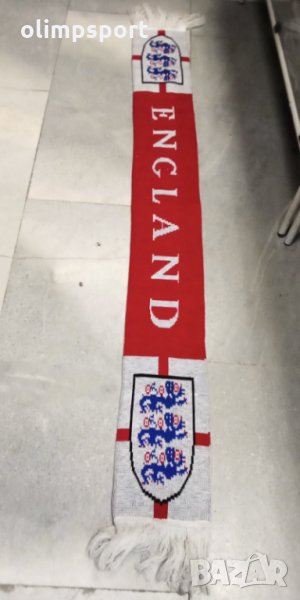 футболен шал Англия  нов размер 18 х 150см , снимка 1