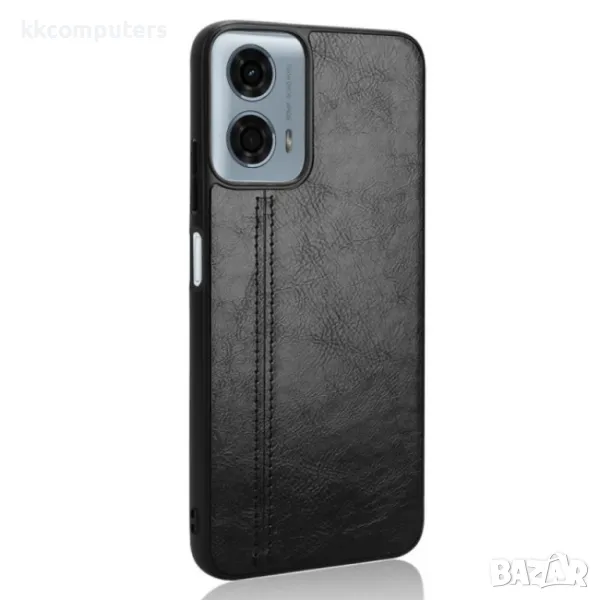 Motorola Moto G Power (2024) Удароустойчив Sewing Cow Pattern Калъф и Скрийн Протектор, снимка 1