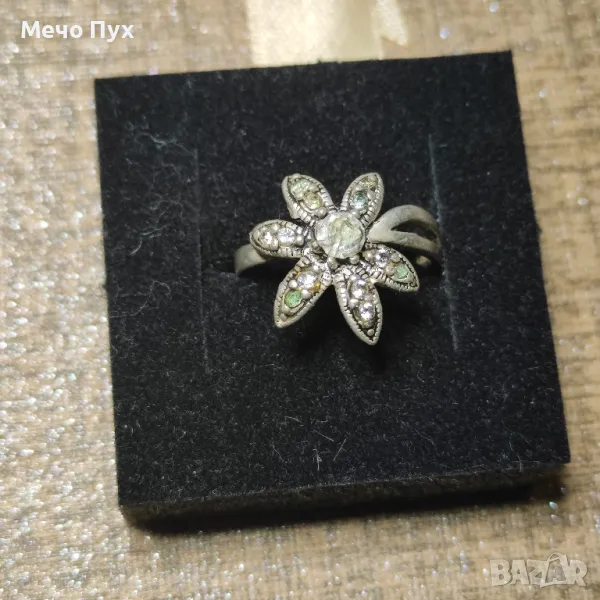 Сребърен пръстен (255), снимка 1