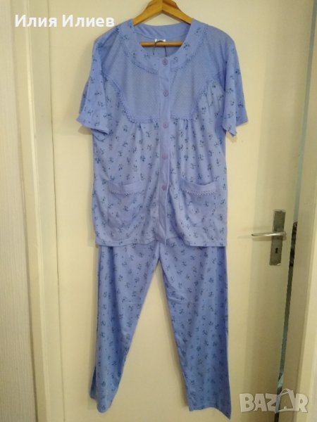 Нова памучна пижама, размер ХL, снимка 1