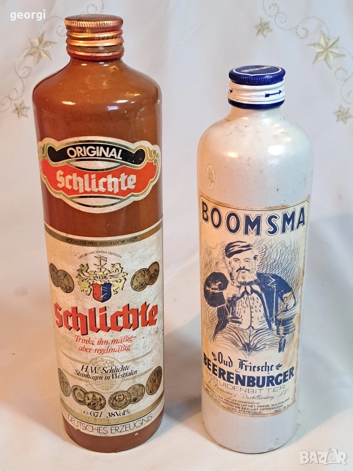 ретро керамични бутилки 32/4, снимка 1