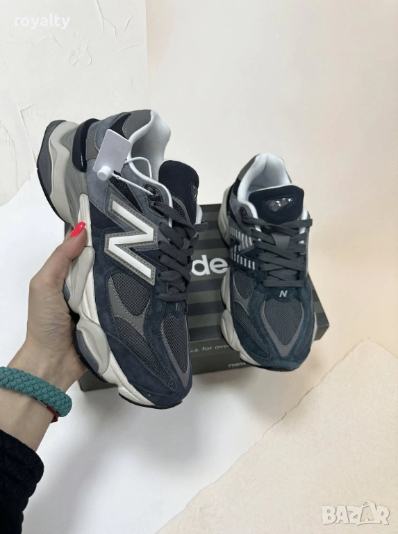 New Balance 9060 Dark Grey Оригинални Мъжки Маратонки 41-45 Номер  , снимка 1