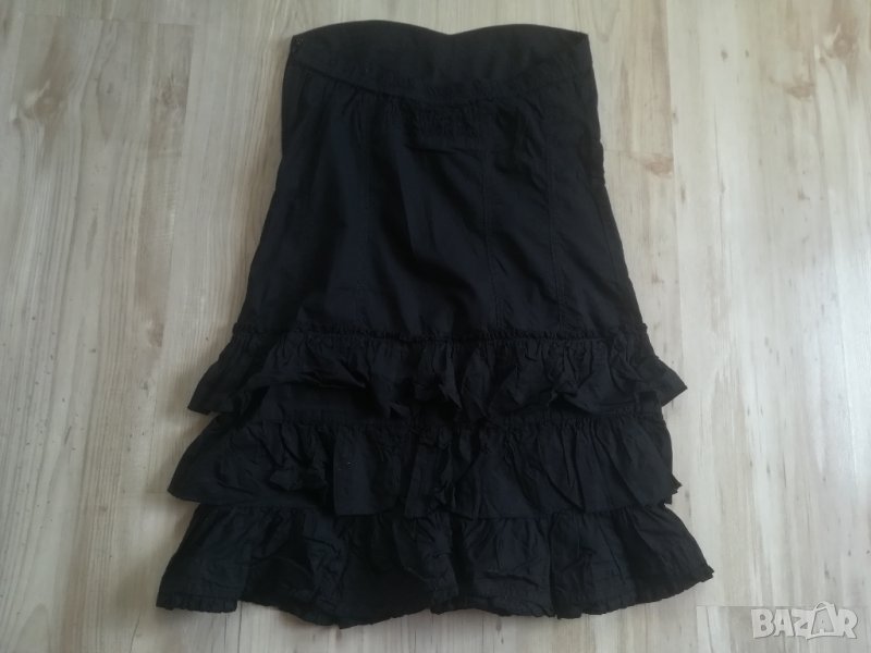 Черна рокля тип бюстие, снимка 1