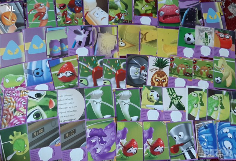 Колекция Свежите супергерои от Кауфланд: стикери и карти, снимка 1