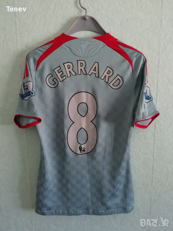 Liverpool Gerrard Adidas оригинална тениска фланелка Ливърпул Джерард екип , снимка 1
