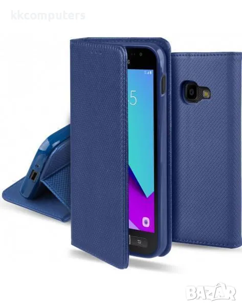 Калъф тефтер MAGNET / Син / за Samsung A16 Баркод : 3131660, снимка 1