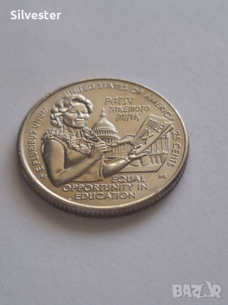 2022, 2023 и 2024г. Американски монети, 25 цента, U.S. Women Quarters Program, снимка 1