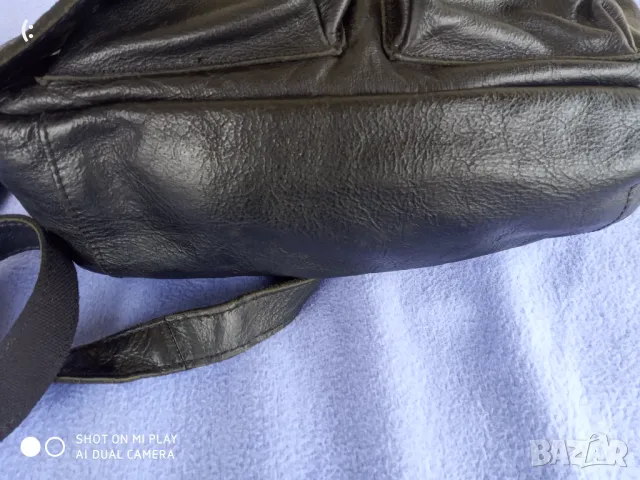  Чанта естествена кожа Cowboysbag, снимка 4 - Чанти - 48560957